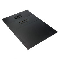 Подарункова коробка Gift Box Unlimited S2 Black 38 х 28,5 х 13,5 см на магнітах з ручками, Чорна