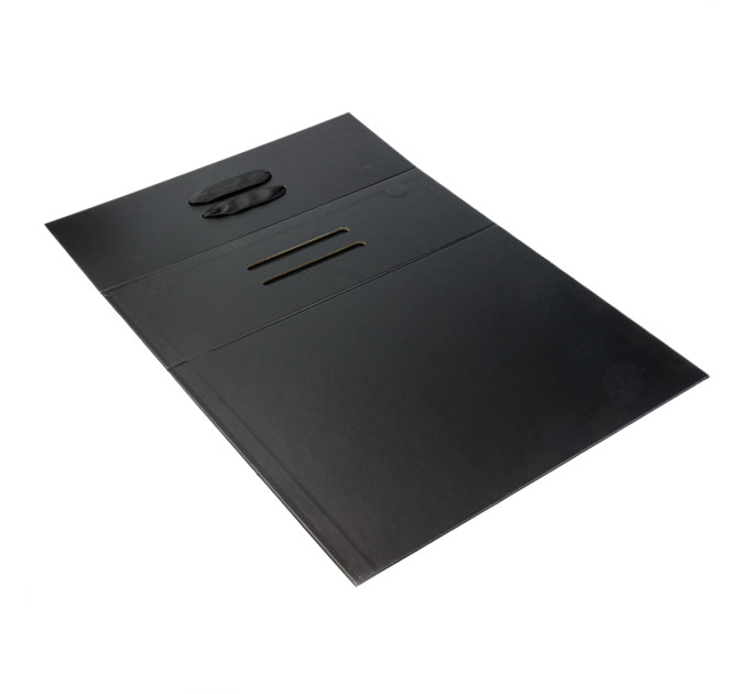 Подарункова коробка Gift Box Unlimited S2 Black 38 х 28,5 х 13,5 см на магнітах з ручками, Чорна
