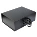 Подарункова коробка Gift Box Unlimited S2 Black 38 х 28,5 х 13,5 см на магнітах з ручками, Чорна