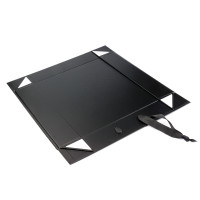 Подарункова коробка Gift Box Unlimited S3 Black 48 х 38 х 7,5 см на магнітах з ручками, Чорна