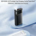 Портативный внешний аккумулятор REMAX FC-12 20000mAh 20W+22.5W с фонариком и встроенными кабелями Black