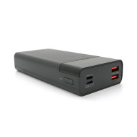 Портативний зовнішній акумулятор Power Bank Remax RPP-672 Reciuy Series 20000mAh PD20W+QC22.5W зі швидкою зарядкою Black