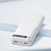 Портативный внешний аккумулятор REMAX RPP-72 Piloteer Series 20000mAh PD+QC Fast Charging Power Bank(PD 20W+QC 22.5W) с быстрой зарядкой White