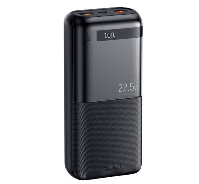 Портативный внешний аккумулятор REMAX RPP-72 Piloteer Series 20000mAh PD+QC Fast Charging Power Bank(PD 20W+QC 22.5W) с быстрой зарядкой Black