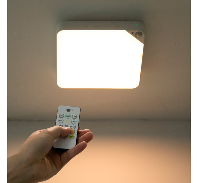 Потолочный LED светильник S-04 с датчиком движения, аккумуляторный