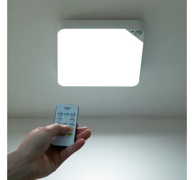 Потолочный LED светильник S-04 с датчиком движения, аккумуляторный