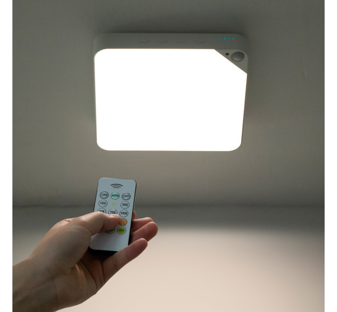 Потолочный LED светильник S-04 с датчиком движения, аккумуляторный