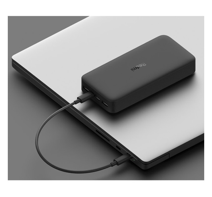 Зовнішній акумулятор Power Bank Xiaomi Redmi 20000mAh 18W Black
