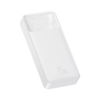 Зовнішній акумулятор Power Bank Baseus Bipow 20000 mAh 15 W White