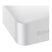 Зовнішній акумулятор Power Bank Baseus Bipow 20000 mAh 15 W White