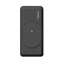 Зовнішній акумулятор Power Bank Pineng PN-853 PD 20W PD 3.0/QC3.0 Quick Charge, 15W Fast Wireless Charging 10000mAh Black