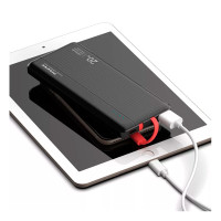 Зовнішній акумулятор Power Bank Pineng PN-856 PD Type-C PD + QC 20W Fast Charge 10000 mAh Quick Charge 3.0 Black