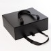 Подарункова коробка Primo Black 23 х 20 х 8,5 см з ручками, Чорна