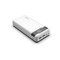 Зовнішній акумулятор Power Bank Pineng PN-861 PD Type-C PD + QC 20W Fast Charge 20000 mAh Quick Charge 3.0 White