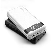 Зовнішній акумулятор Power Bank Pineng PN-861 PD Type-C PD + QC 20W Fast Charge 20000 mAh Quick Charge 3.0 White