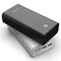 Зовнішній акумулятор Power Bank Pineng PN-899 PD 30000 mAh Black