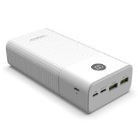 Зовнішній акумулятор Power Bank Pineng PN-899 PD 30000 mAh White