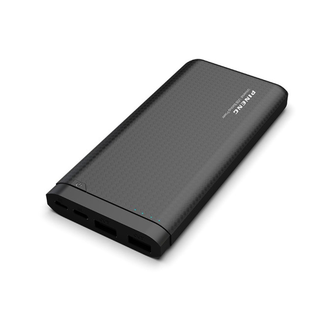 Зовнішній акумулятор Power Bank Pineng PN-931 10000 mAh Black