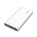 Зовнішній акумулятор Power Bank Pineng PN-931 10000 mAh White