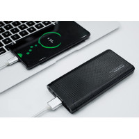 Зовнішній акумулятор Power Bank Pineng PN-931 10000 mAh Black