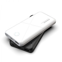 Зовнішній акумулятор Power Bank Pineng PN-973 10000 mAh White