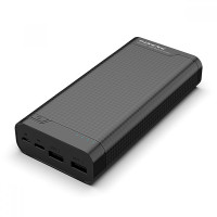 Зовнішній акумулятор Power Bank Pineng PN-932 20000 mAh Black