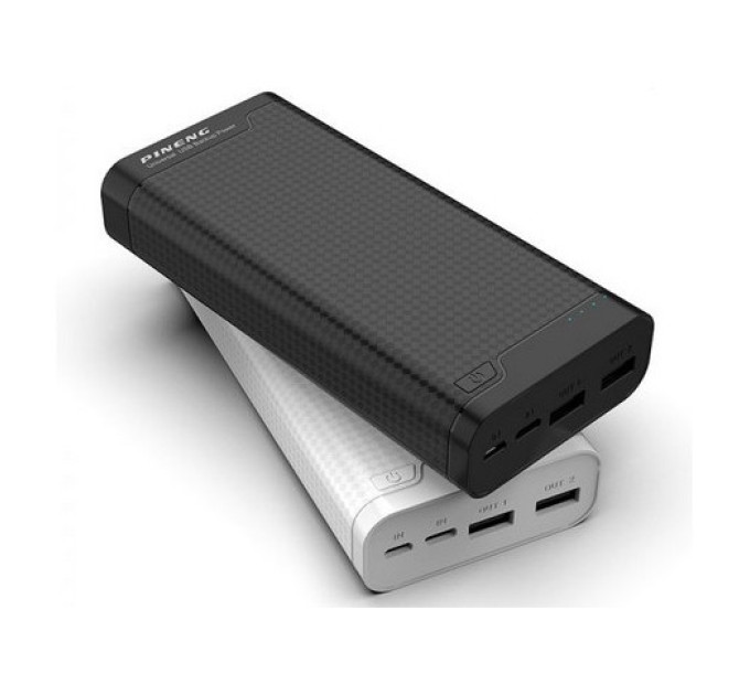 Зовнішній акумулятор Power Bank Pineng PN-932 20000 mAh Black